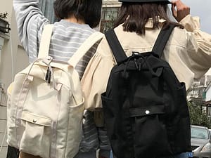 Ins web celebrity backpack canvas backpack