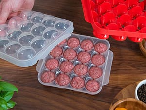 Kitchen Plastic Meatball Mold Making Fish Melon Ball Self Stuffing Food Cooking Machine High Temperature Resistance