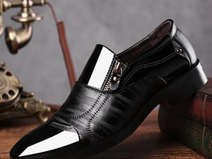 Men’s business formal leather shoes big size shoes