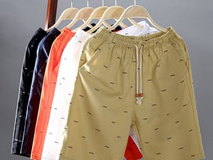 Cotton shorts men’s five-minute trousers summer