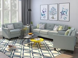 3 Piece living room set Loveseat Sofa Set