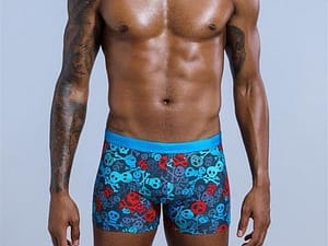 Men’s swimming trunks flat-angle large-size swimsuit