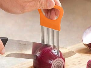 2019 New Kitchen Gadgets Onion Slicer Tomato Vegetables Safe Fork vegetables Slicing Cutting Tools