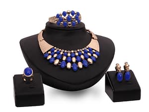 European exaggerated alloy jewelry set