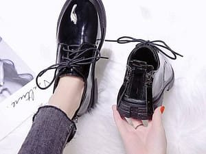2020 spring and autumn new double zipper shoes