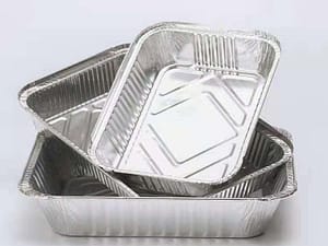 Different Size Baking Microwave Aluminium Foil Container for Baking