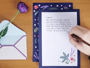 1 Set Cute Flower Envelopes Letter Pad Set Vintage Paper Letter Paper for Writing Letter Stationary Office School Supplies Gift