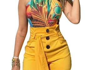 2021 Summer Women’s Solid Shorts Sexy Ladies High Waist Casual Buttom Bandage Beach Hot Shorts Womens Plus Size S-5XL