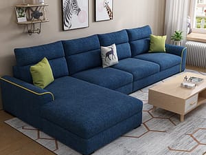 North Europe latex cloth art sofa