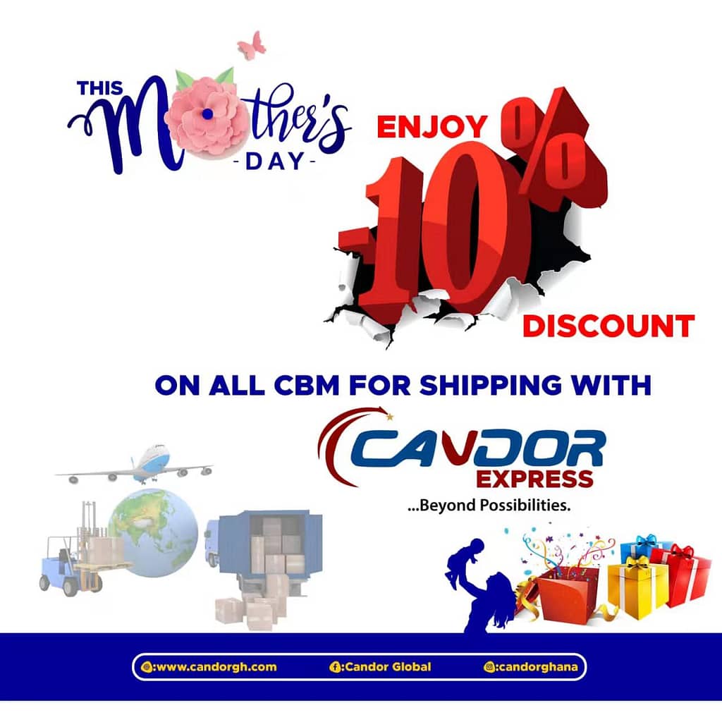 Candor Ghana shipping and procurement